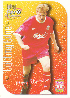 Steve Staunton Liverpool 1999 Futera Fans' Selection #5